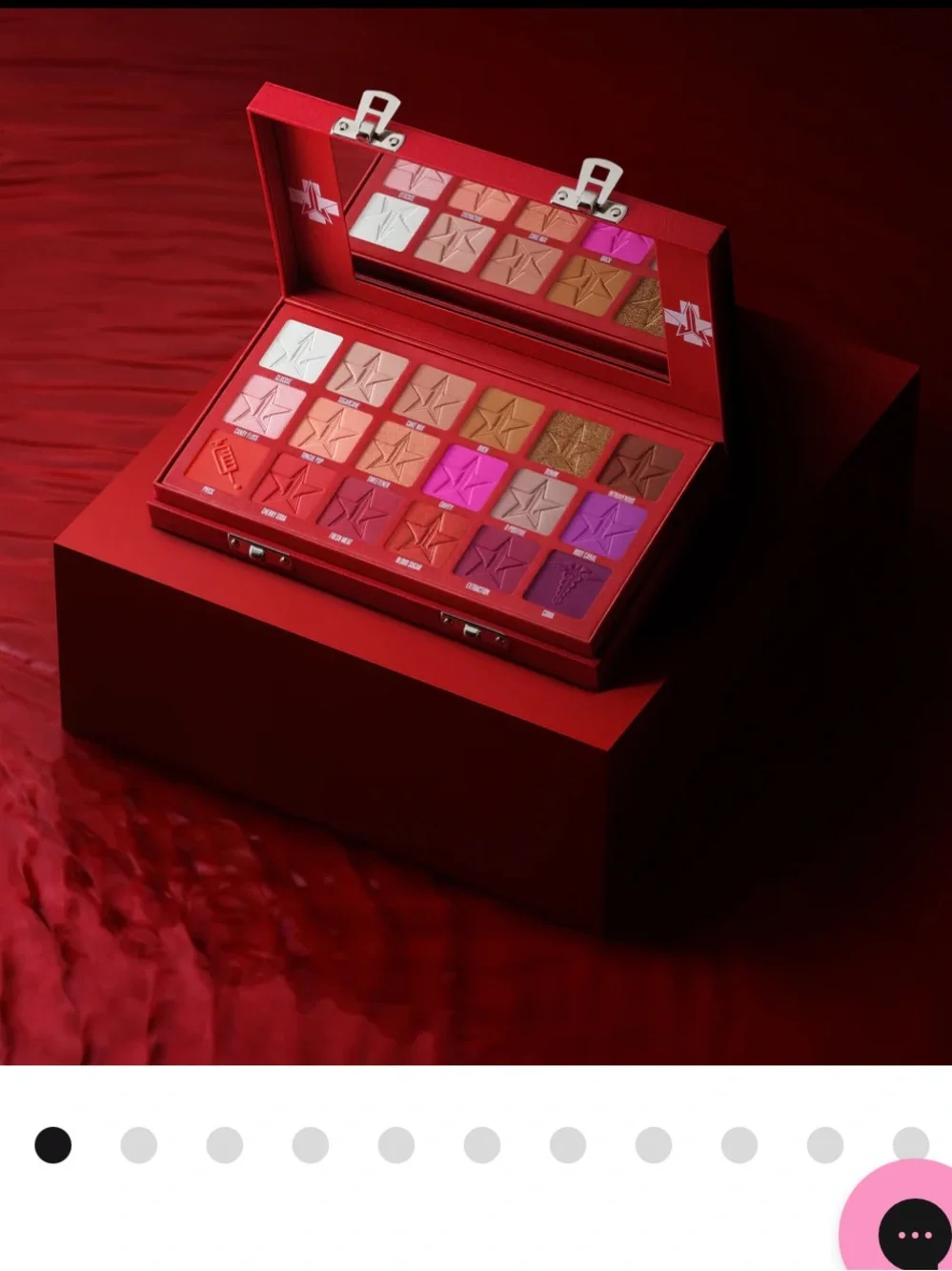 Jeffree Star Blood Sugar Palette – Red, Pink & Purple Mix